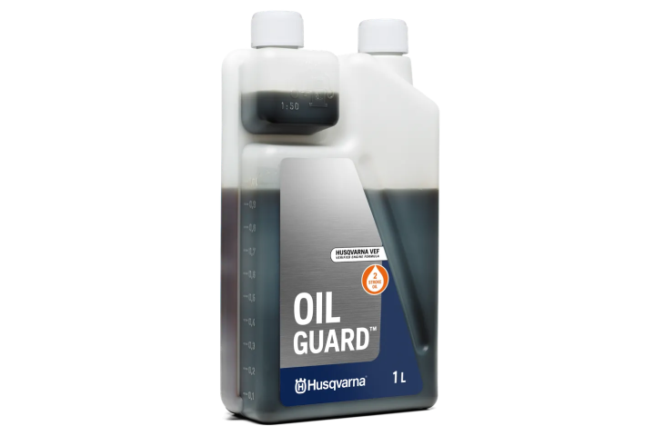 Купити Husqvarna two stroke oil, Oil guard (5449765-01). Офіційний магазин Хускварна Україна, фірмова гарантія з доставкою по Украіні