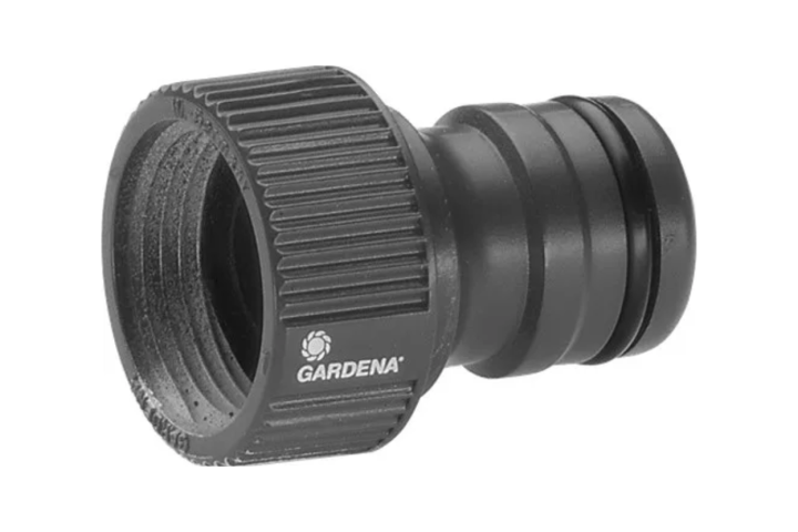Купить Штуцер Gardena Profi System резьбовой 26,5 мм (3/4") (02801-20.000.00). Официальный магазин Хускварна Украина, фирменная гарантия с доставкой по Украине.
