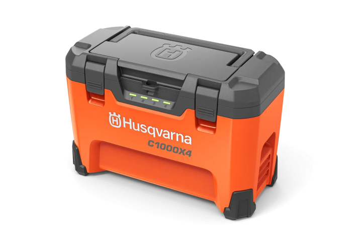 Купити Зарядний пристрій Husqvarna 40-C1000x4 (9707048-01). Офіційний магазин Хускварна Україна, фірмова гарантія з доставкою по Украіні