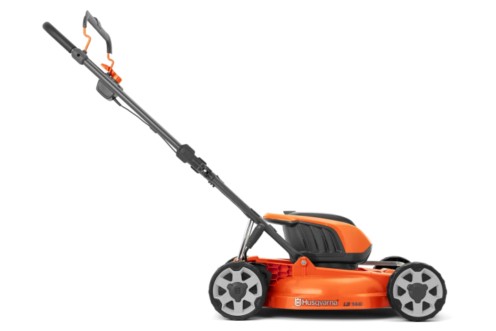 Купити Газонокосарка акумуляторна Husqvarna LB 144i KIT (АКБ+ЗП) (9706482-02). Офіційний магазин Хускварна Україна, фірмова гарантія з доставкою по Украіні