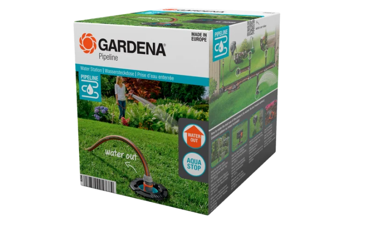 Купити Колонка Gardena підземна водозабірна з автостопом 3/4" (08266-20.000.00). Офіційний магазин Хускварна Україна, фірмова гарантія з доставкою по Украіні