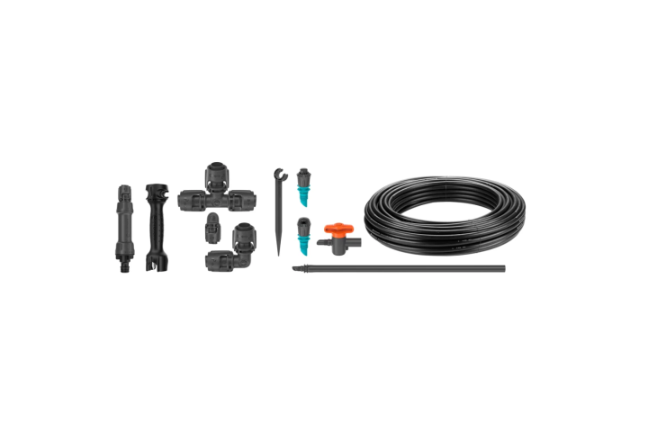 Купити Комплект поливу Gardena Micro-Drip-System для клумб і грядок до 60 м2 (13450-20.000.00). Офіційний магазин Хускварна Україна, фірмова гарантія з доставкою по Украіні