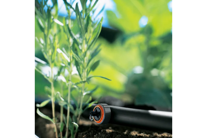Купити Крапельниця Gardena Micro-Drip-System кінцева вирівнююча тиск 2 л/год (упаковка 10 од.) (08310-29.00.00). Офіційний магазин Хускварна Україна, фірмова гарантія з доставкою по Украіні