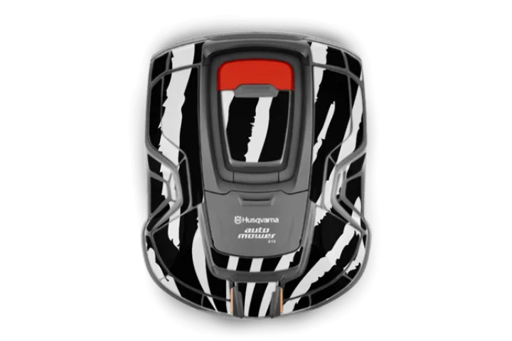 Купити Наклейка зебра Husqvarna, до 315Х, комплект (5992949-03). Офіційний магазин Хускварна Україна, фірмова гарантія з доставкою по Украіні
