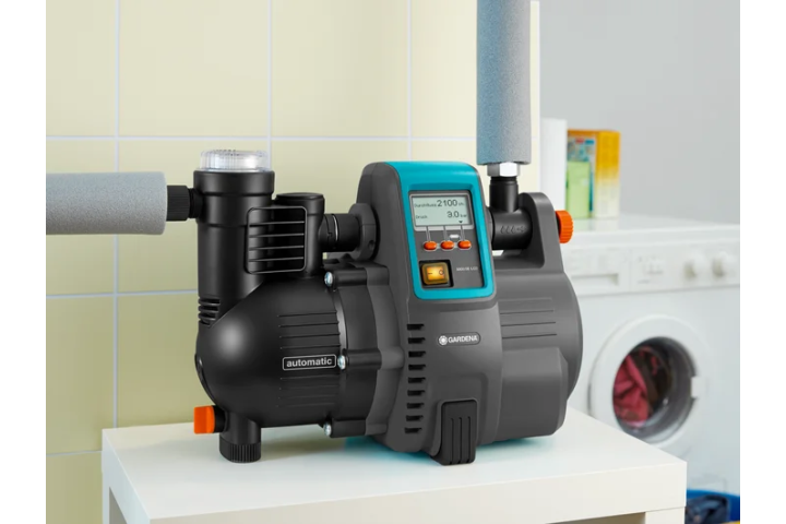 Купити Насос Gardena 5000/5 LCD автоматичний напірний (01759-20.000.00). Офіційний магазин Хускварна Україна, фірмова гарантія з доставкою по Украіні
