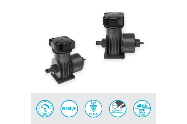 Купити Редуктор зниження тиску Gardena Micro-Drip-System 2000 (13310-20.000.00). Офіційний магазин Хускварна Україна, фірмова гарантія з доставкою по Украіні