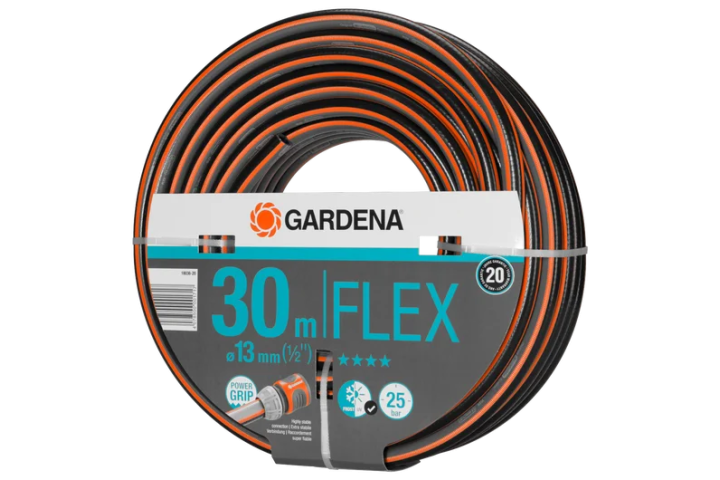 Купити Шланг Gardena ComfortFlex 13 мм (1/2"), 30 м (18036-20.000.00). Офіційний магазин Хускварна Україна, фірмова гарантія з доставкою по Украіні