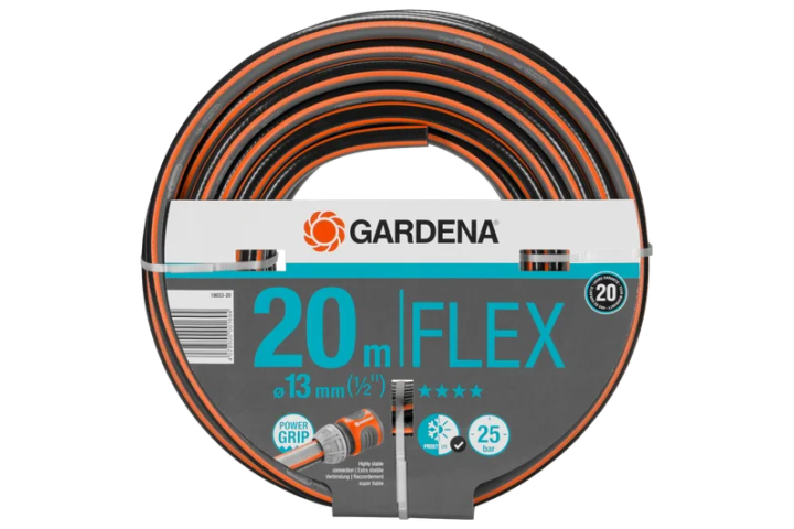 Купити Шланг Gardena Flex 13мм (1/2"), 20м (18033-20.000.00). Офіційний магазин Хускварна Україна, фірмова гарантія з доставкою по Украіні
