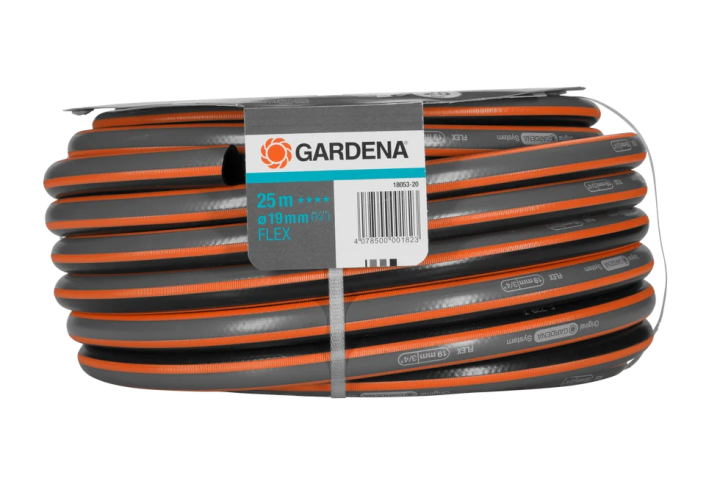 Купити Шланг Gardena Flex 19мм (3/4"), 25м (18053-20.000.00). Офіційний магазин Хускварна Україна, фірмова гарантія з доставкою по Украіні