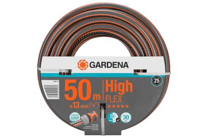 Купити Шланг Gardena HighFlex 13мм (1/2"), 50 м (18069-20.000.00). Офіційний магазин Хускварна Україна, фірмова гарантія з доставкою по Украіні