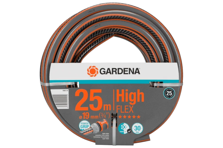 Купити Шланг Gardena HighFlex 19мм (3/4"), 25м (18083-20.000.00). Офіційний магазин Хускварна Україна, фірмова гарантія з доставкою по Украіні