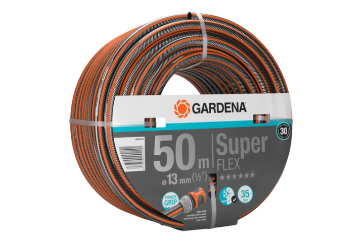 Купити Шланг Gardena SuperFlex 13мм (1/2"), 50м (18099-20.000.00). Офіційний магазин Хускварна Україна, фірмова гарантія з доставкою по Украіні