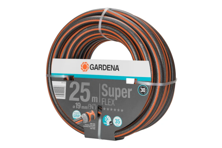 Купити Шланг Gardena SuperFlex 19 мм (3/4"), 25 м (18113-20.000.00). Офіційний магазин Хускварна Україна, фірмова гарантія з доставкою по Украіні