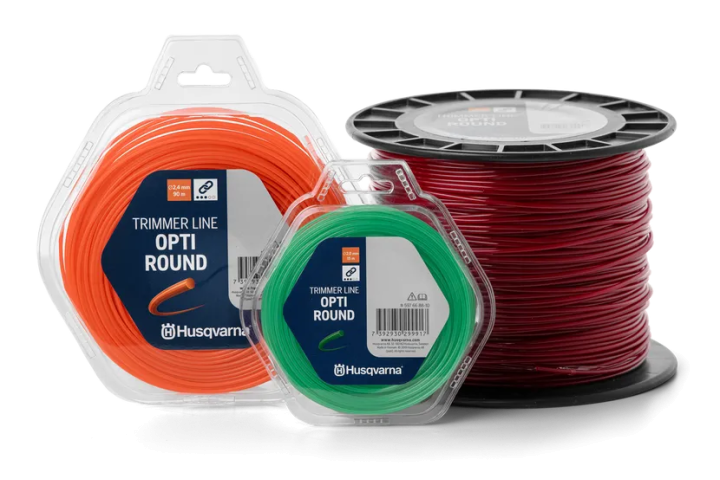 Купити Корд тримерний Husqvarna Opti Round, 3,3мм*75м білий, котушка (5976688-50). Офіційний магазин Хускварна Україна, фірмова гарантія з доставкою по Украіні