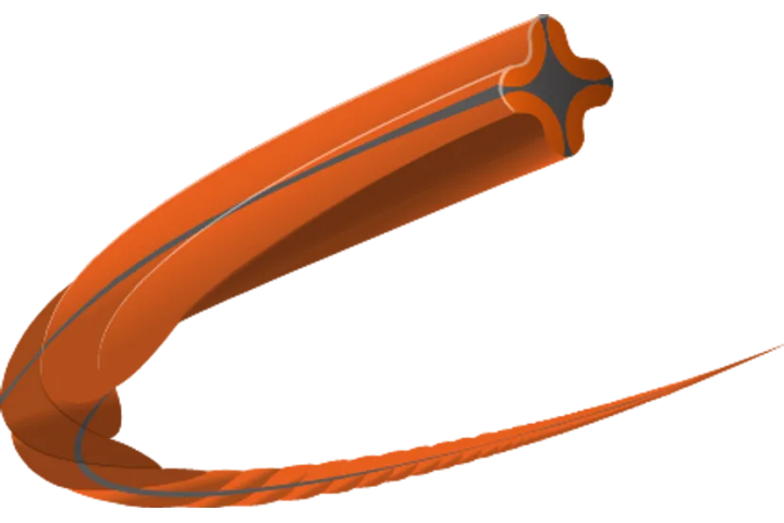 Купить Корд триммерный Husqvarna Whisper Twist, 3,0мм*48м оранжевый/черный, блистер (5976691-41). Официальный магазин Хускварна Украина, фирменная гарантия с доставкой по Украине.